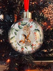 Holly Christmas Bauble - THE WILD SHOWCASE