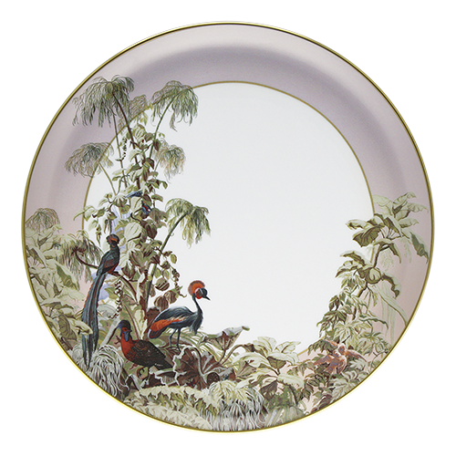 Le Brésil de la Manufacture Zuber Tart Platter - THE WILD SHOWCASE