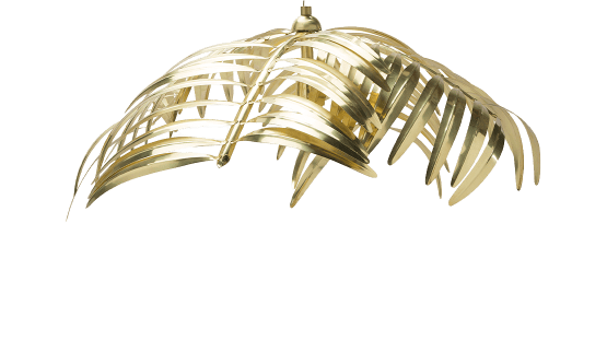 PALM HANGING LAMP - THE WILD SHOWCASE