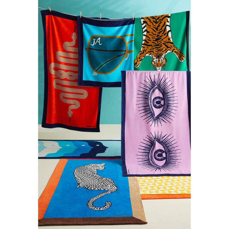 SNAKE BEACH TOWEL - THE WILD SHOWCASE